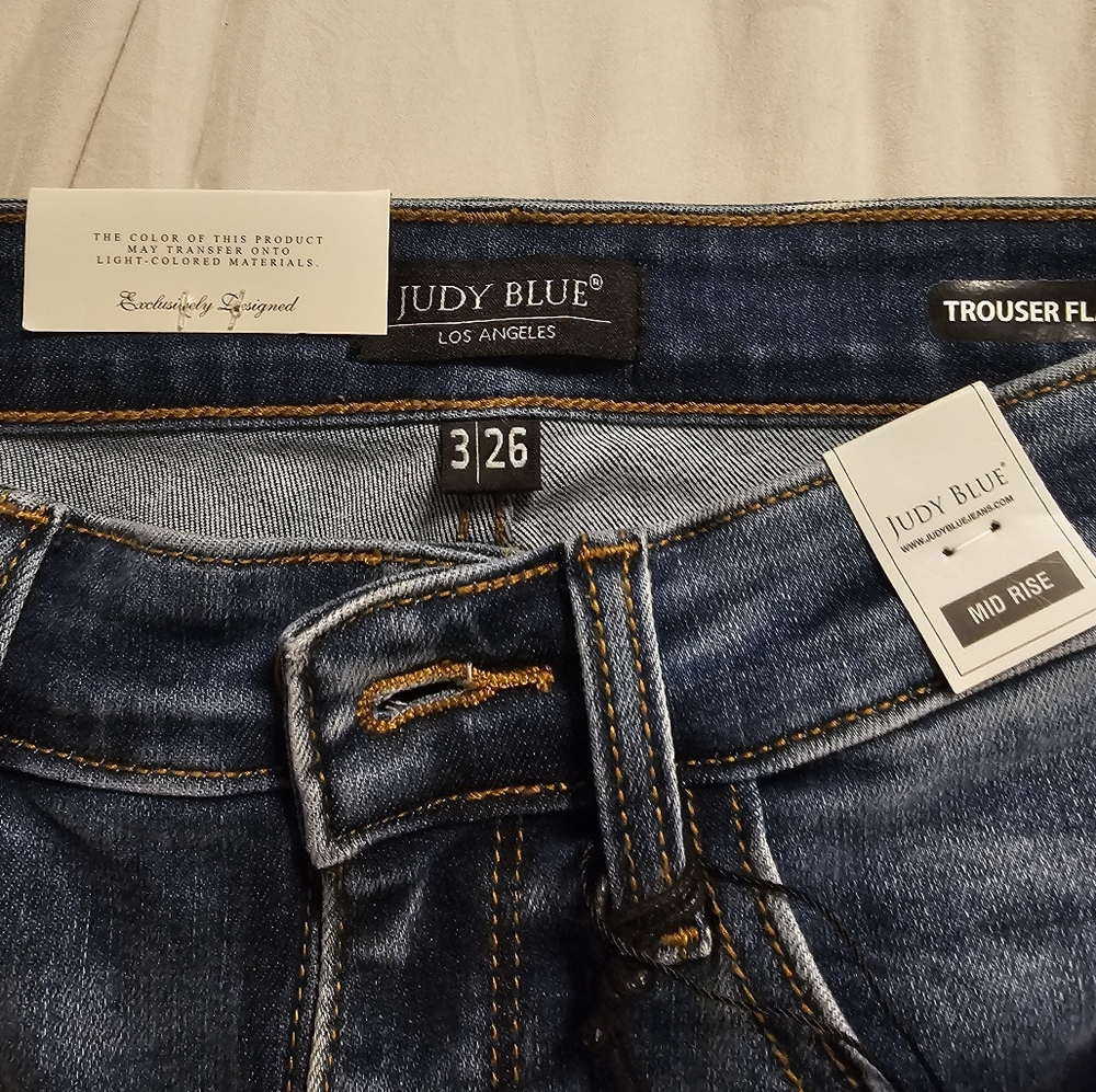 BNWT Judy Blues Flare Trouser Jean